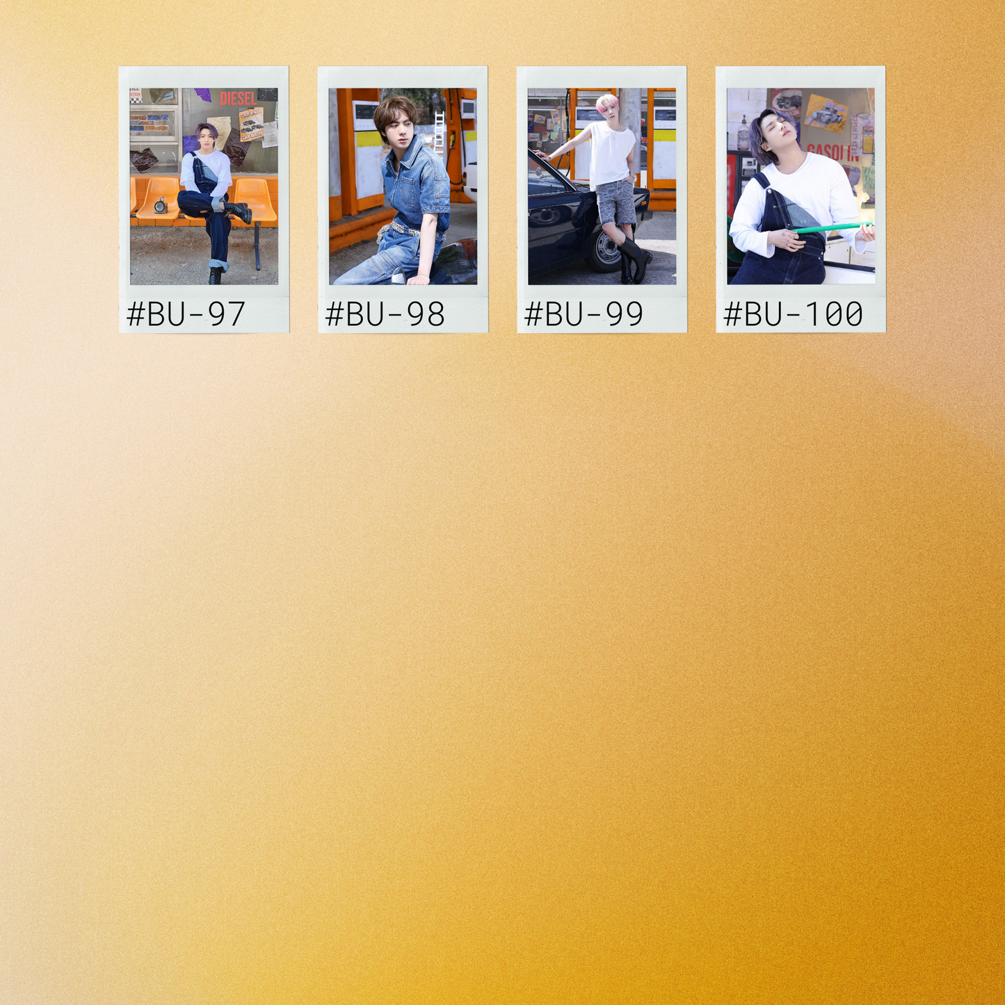 BTS Butter Mini Instant Film Photo - PT 1