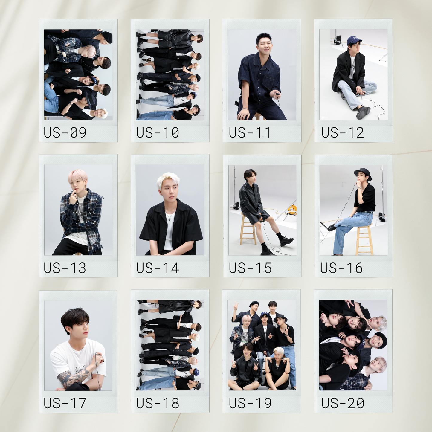 BTS Us, Ourselves, & We Mini Instant Film Photo