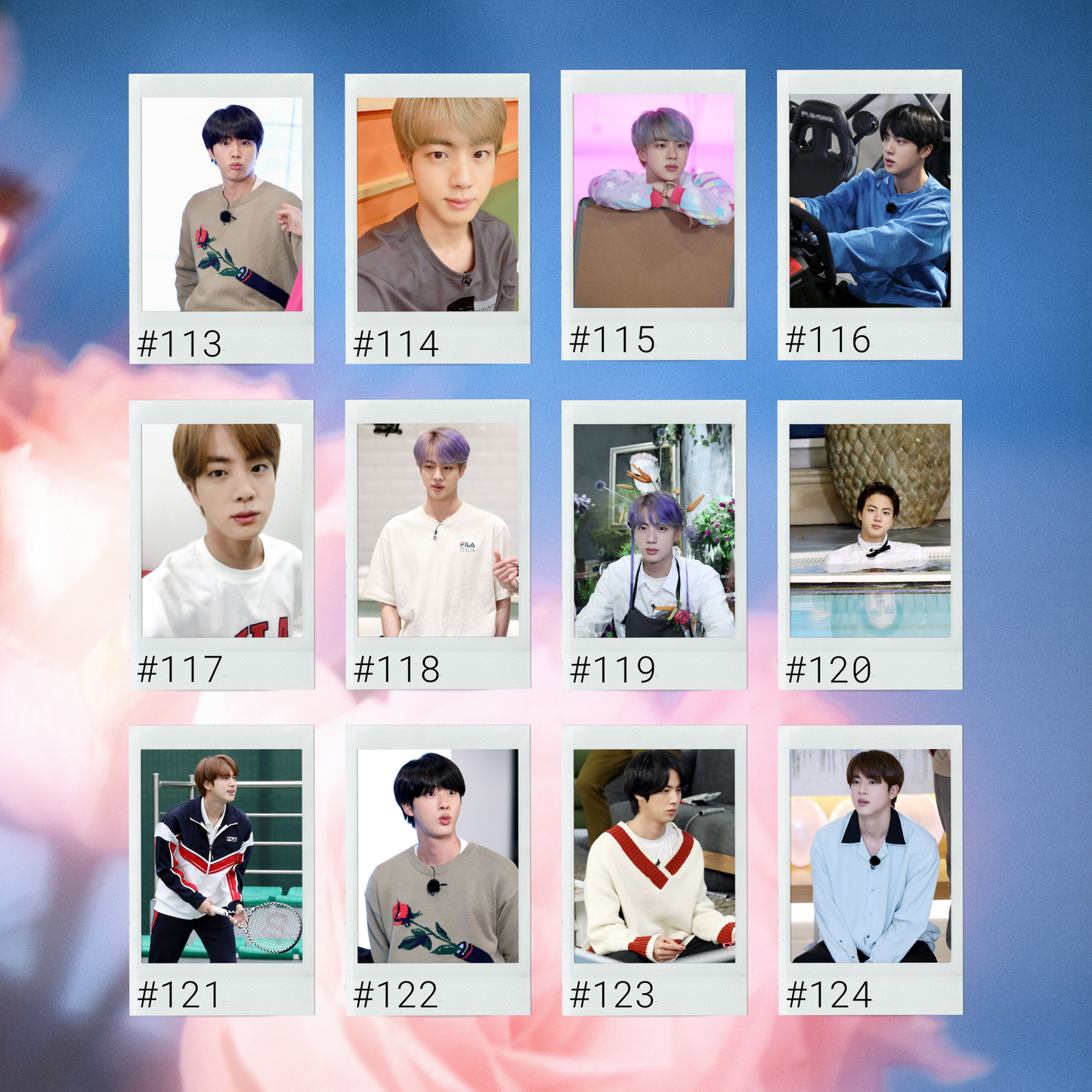 BTS Jin Mini Instant Film Photo - PT 2