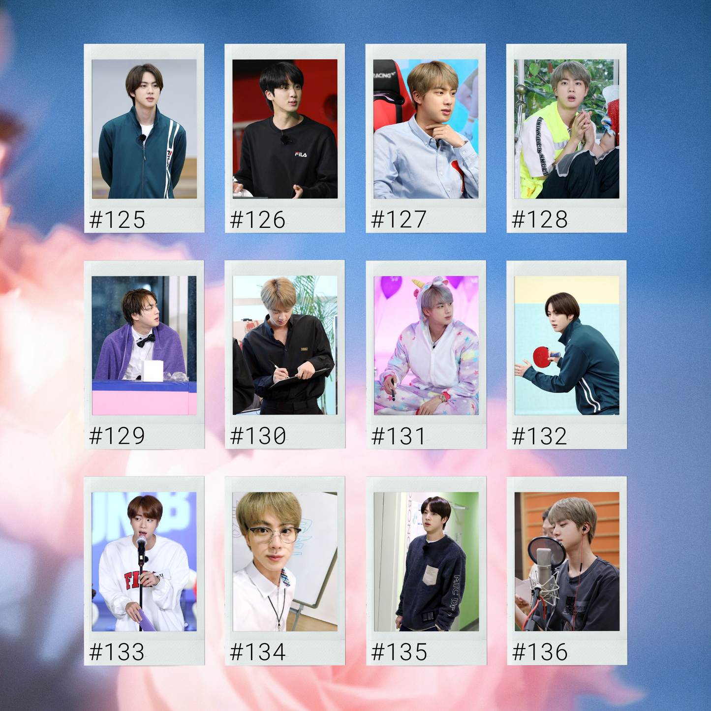 BTS Jin Mini Instant Film Photo - PT 2