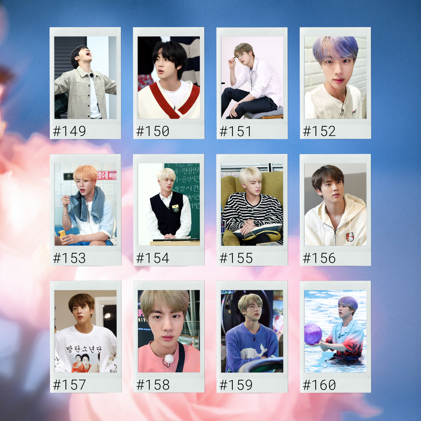 BTS Jin Mini Instant Film Photo - PT 2
