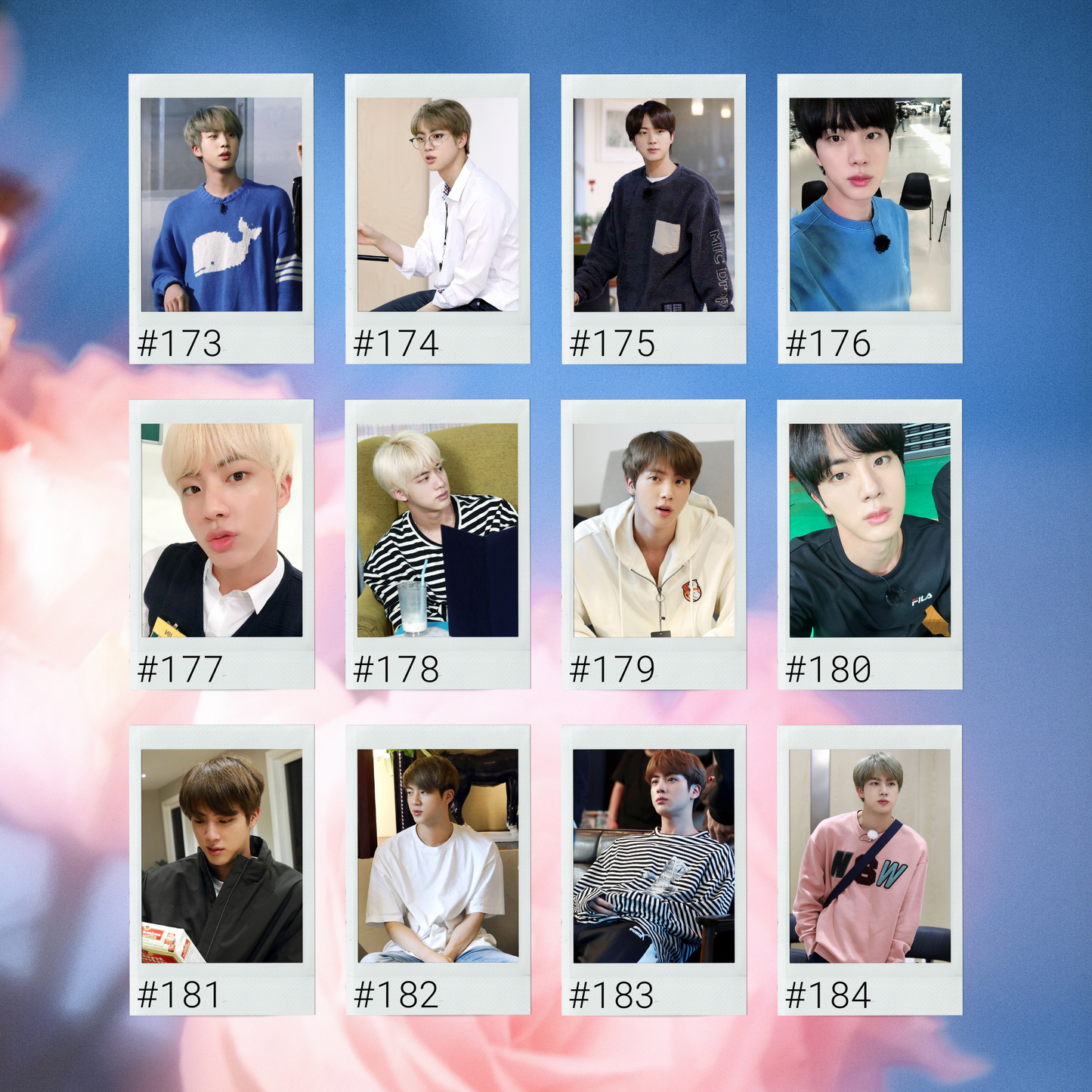 BTS Jin Mini Instant Film Photo - PT 2