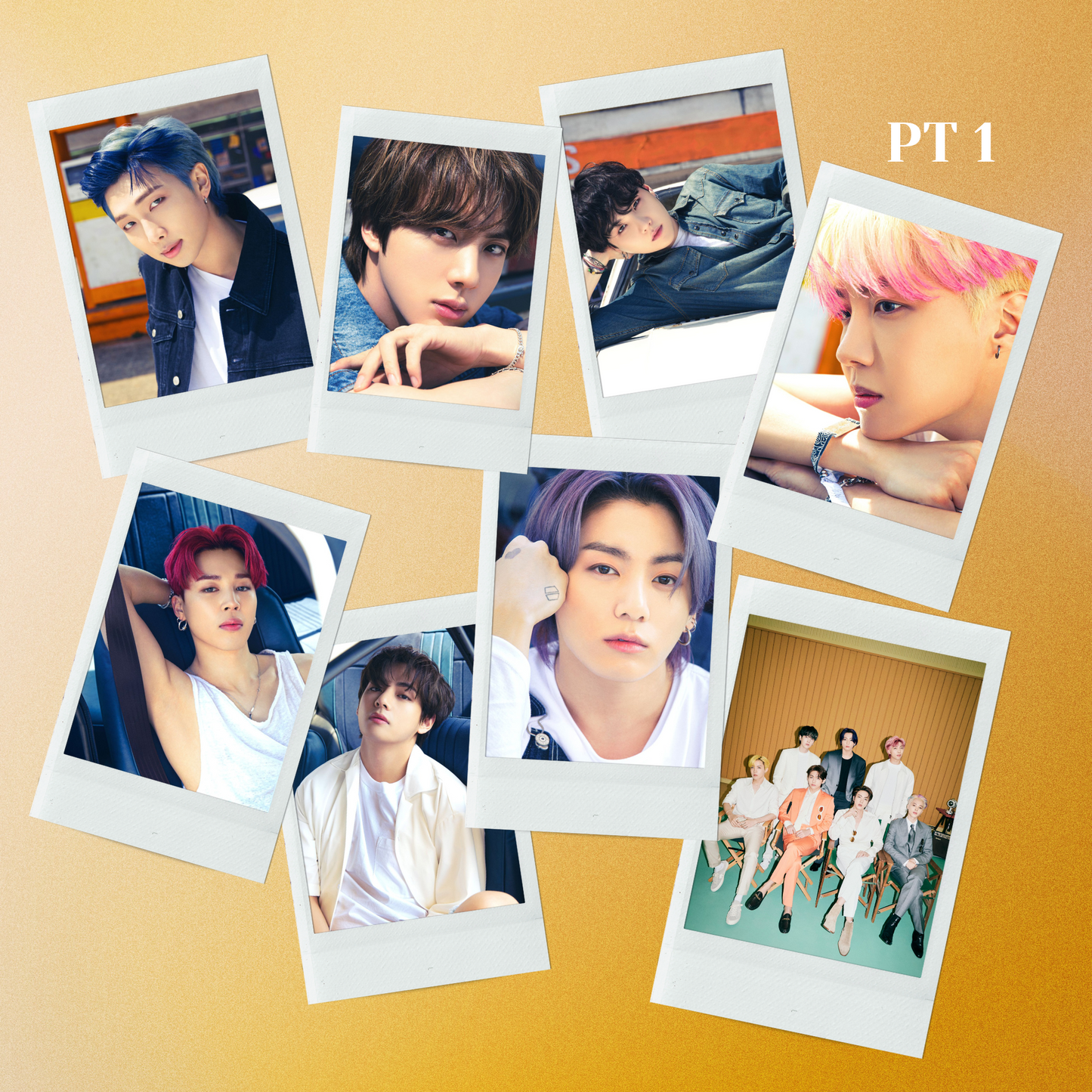 BTS Butter Mini Instant Film Photo - PT 1