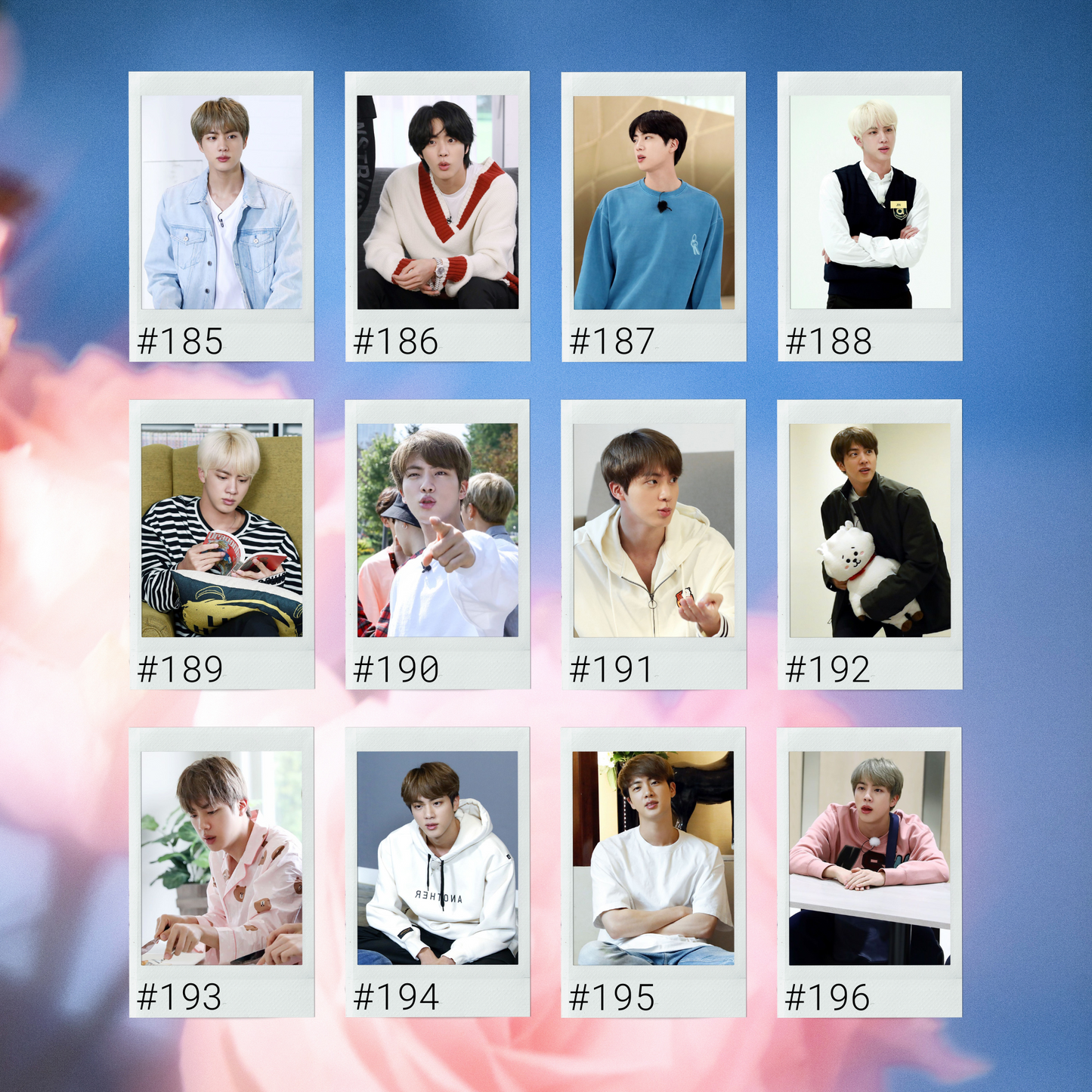 BTS Jin Mini Instant Film Photo - PT 2