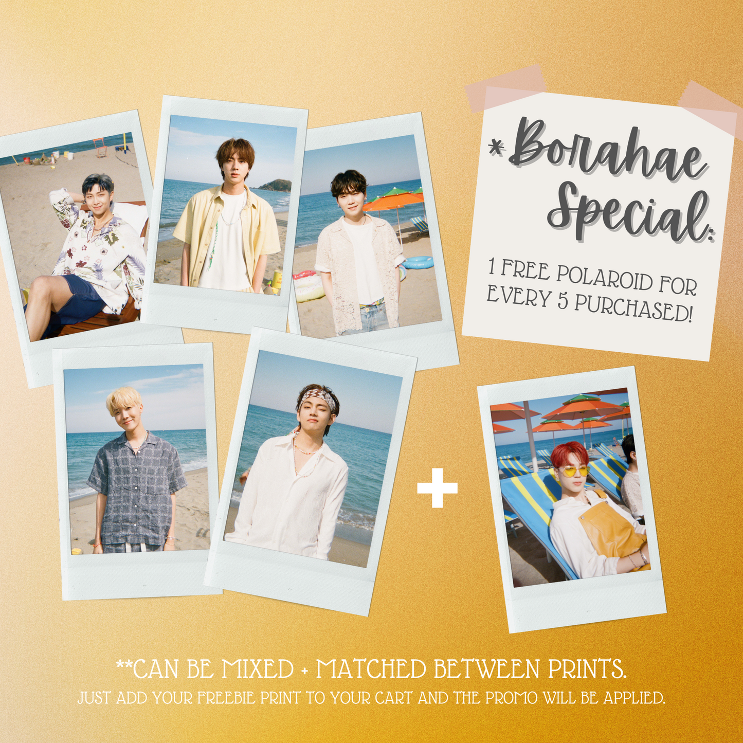 BTS Butter Mini Instant Film Photo - PT 2