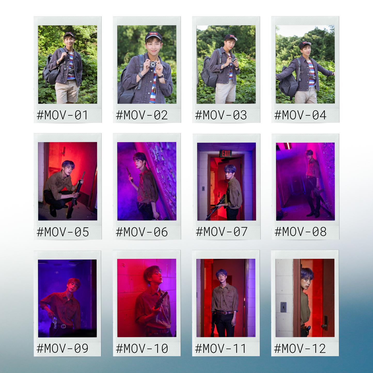 BTS Movie Photo Shoot Mini Instant Film Photo