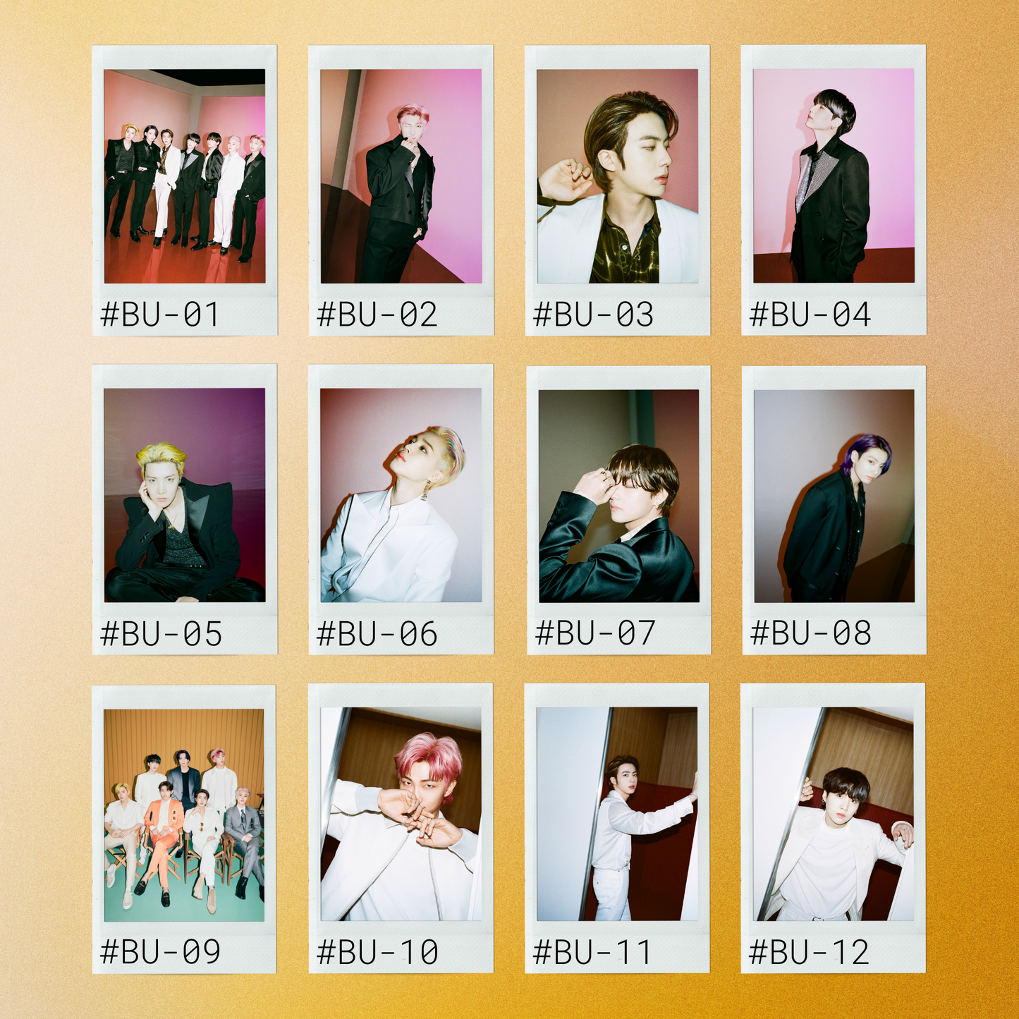 BTS Butter Mini Instant Film Photo - PT 1