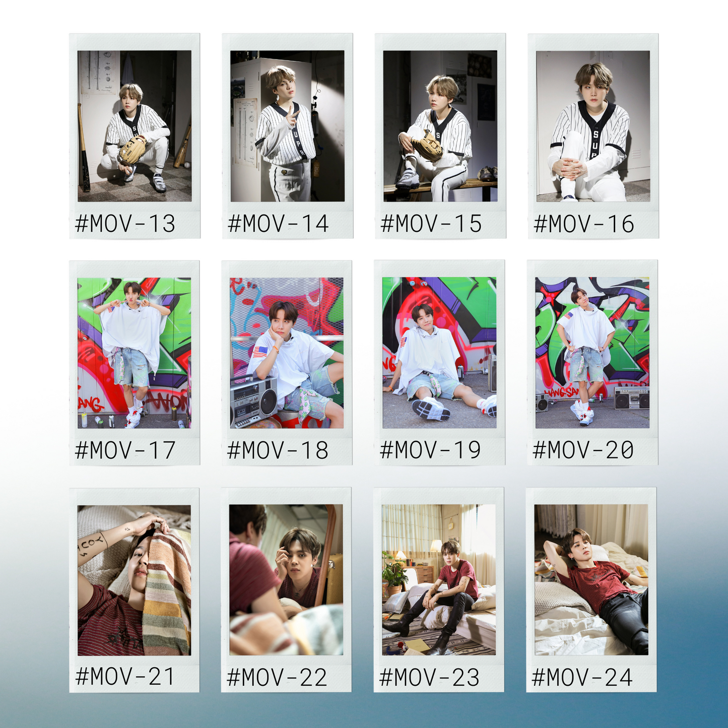 BTS Movie Photo Shoot Mini Instant Film Photo