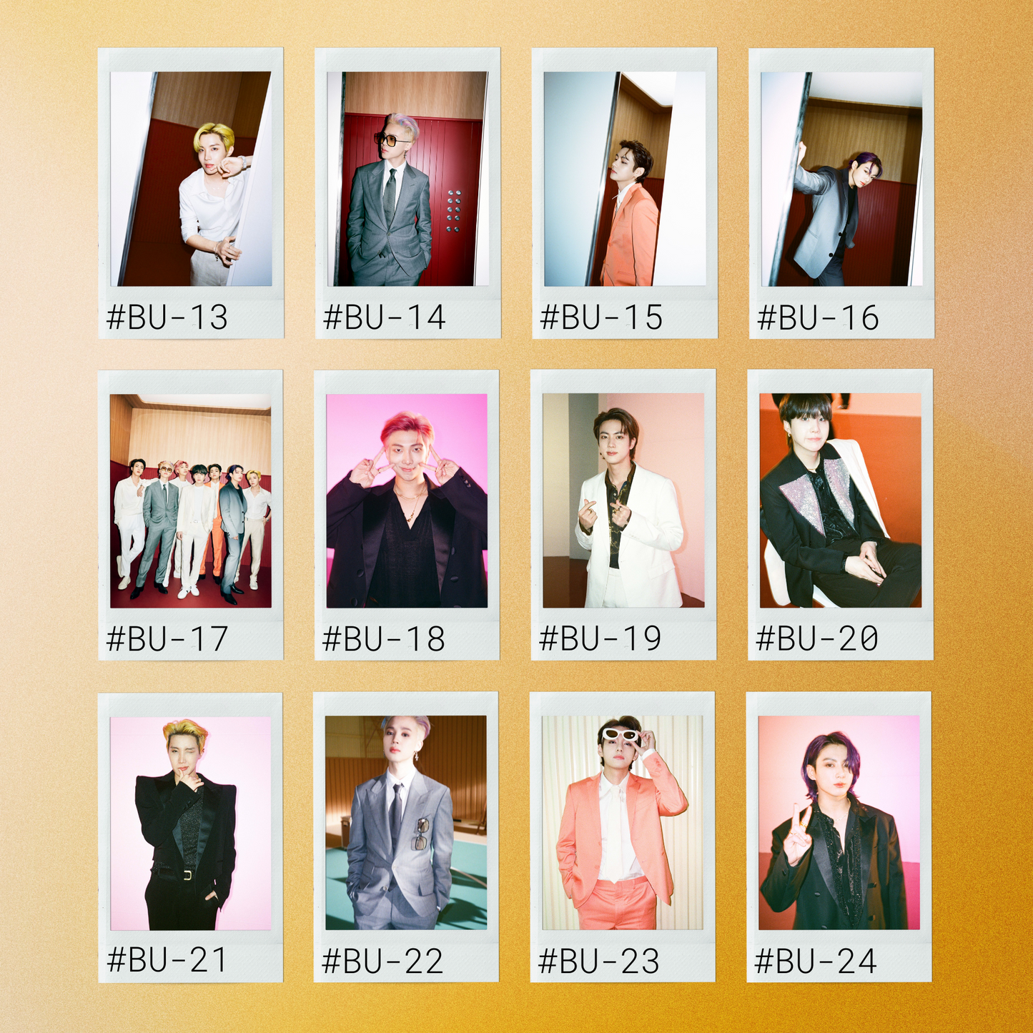 BTS Butter Mini Instant Film Photo - PT 1