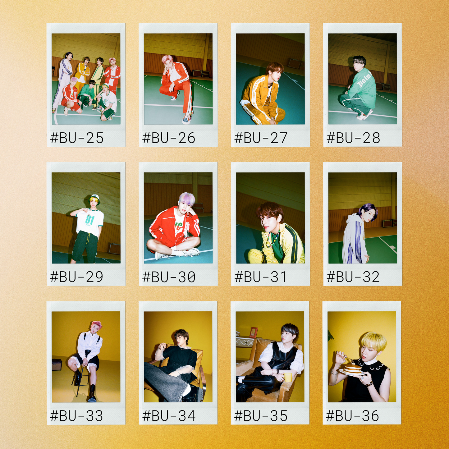 BTS Butter Mini Instant Film Photo - PT 1
