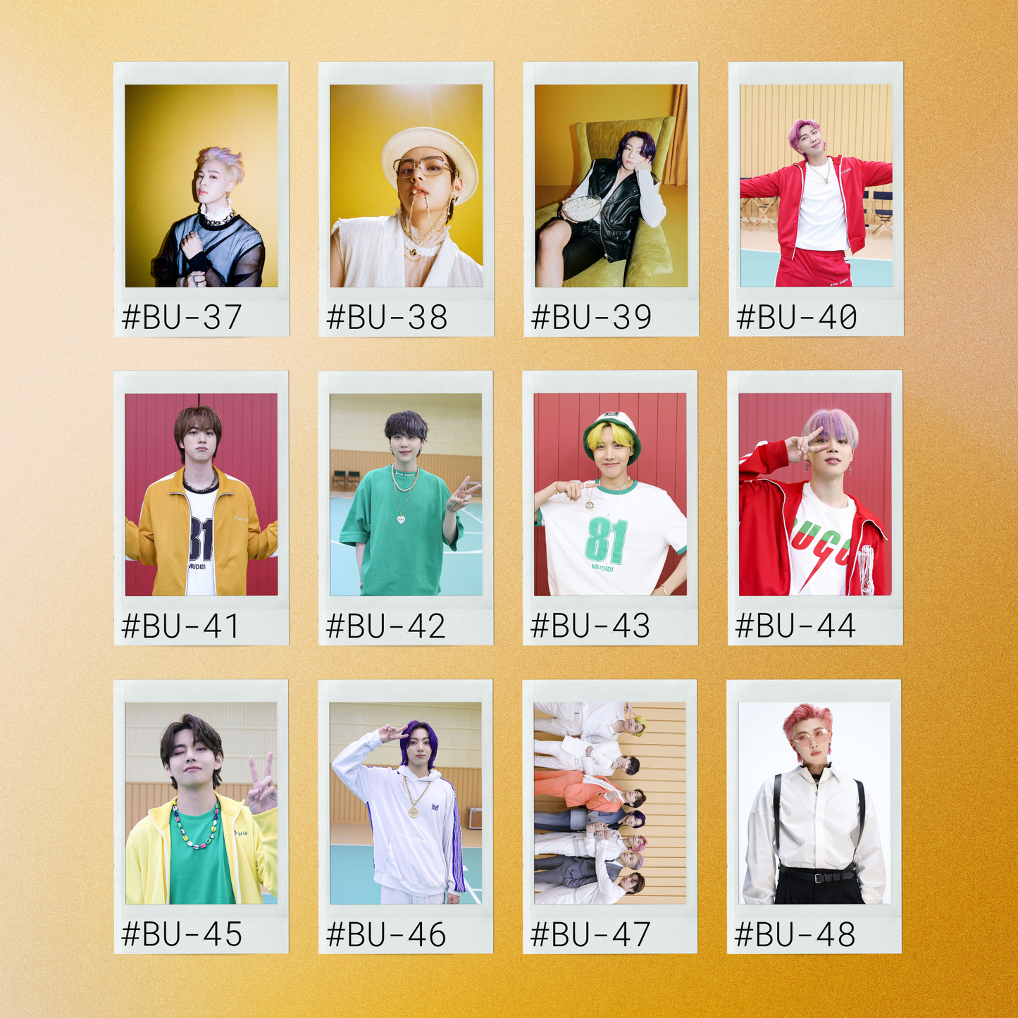 BTS Butter Mini Instant Film Photo - PT 1
