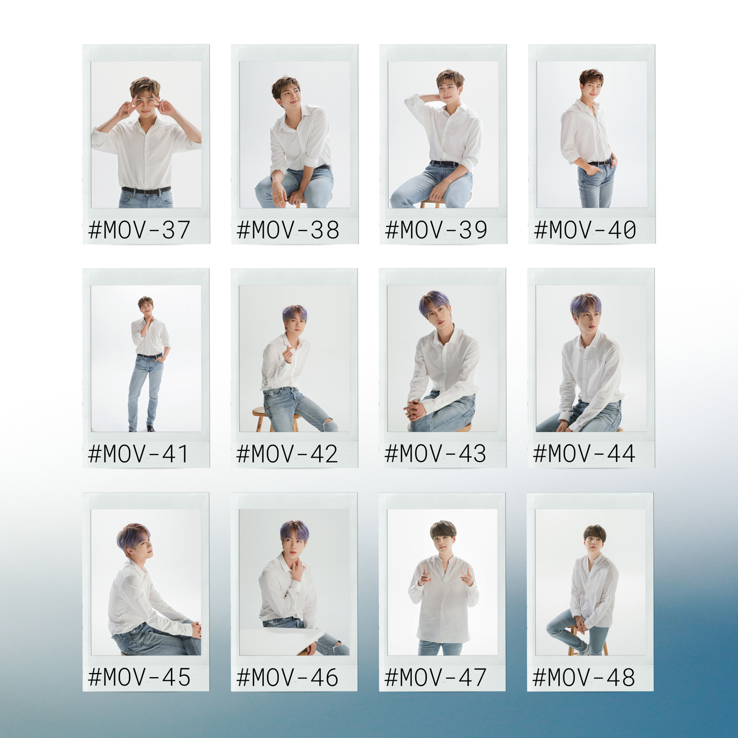 BTS Movie Photo Shoot Mini Instant Film Photo