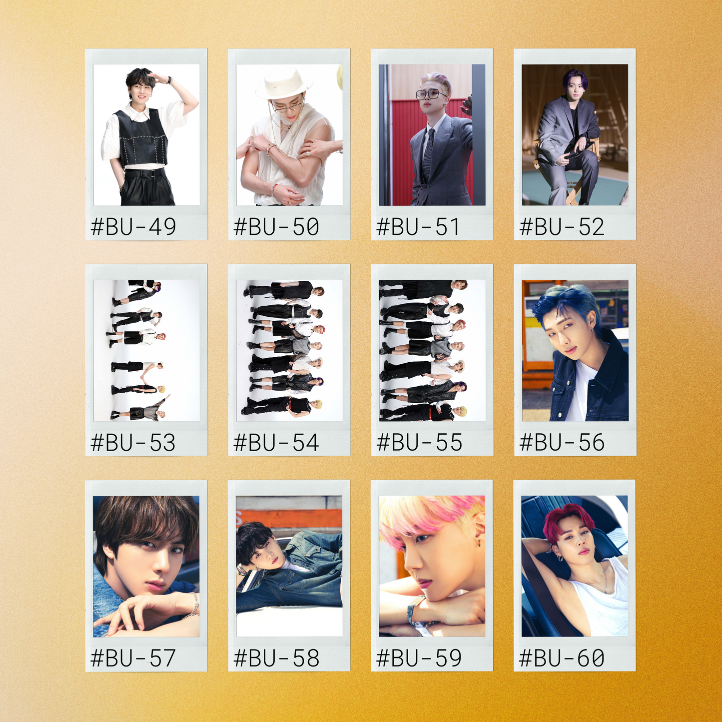 BTS Butter Mini Instant Film Photo - PT 1