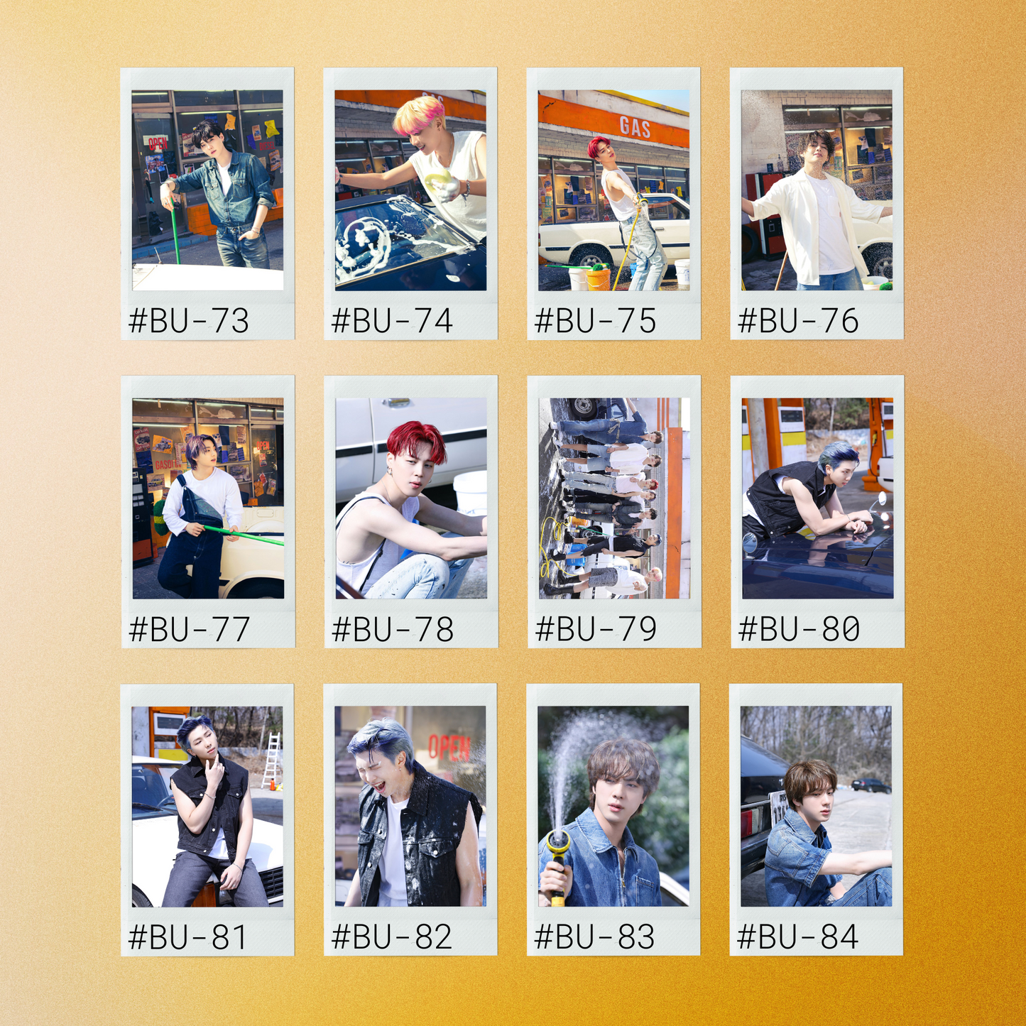 BTS Butter Mini Instant Film Photo - PT 1