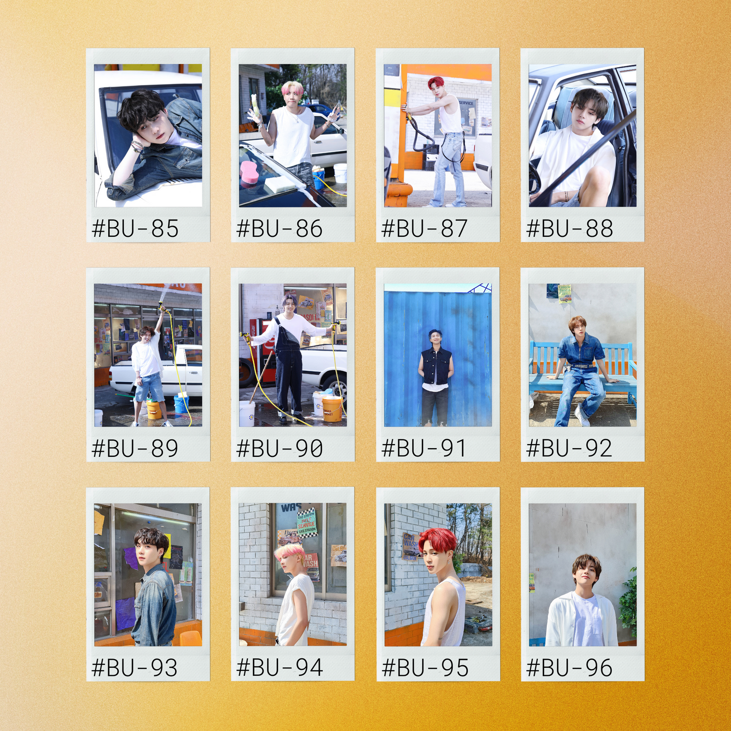 BTS Butter Mini Instant Film Photo - PT 1