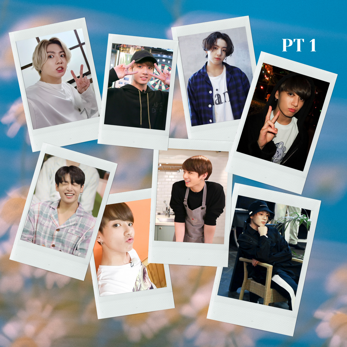 BTS Jungkook ミニフィルムフォト7点セット BTS Jung Kook Mini Instant Film Photo - PT 1 – Beautiful Little Pieces