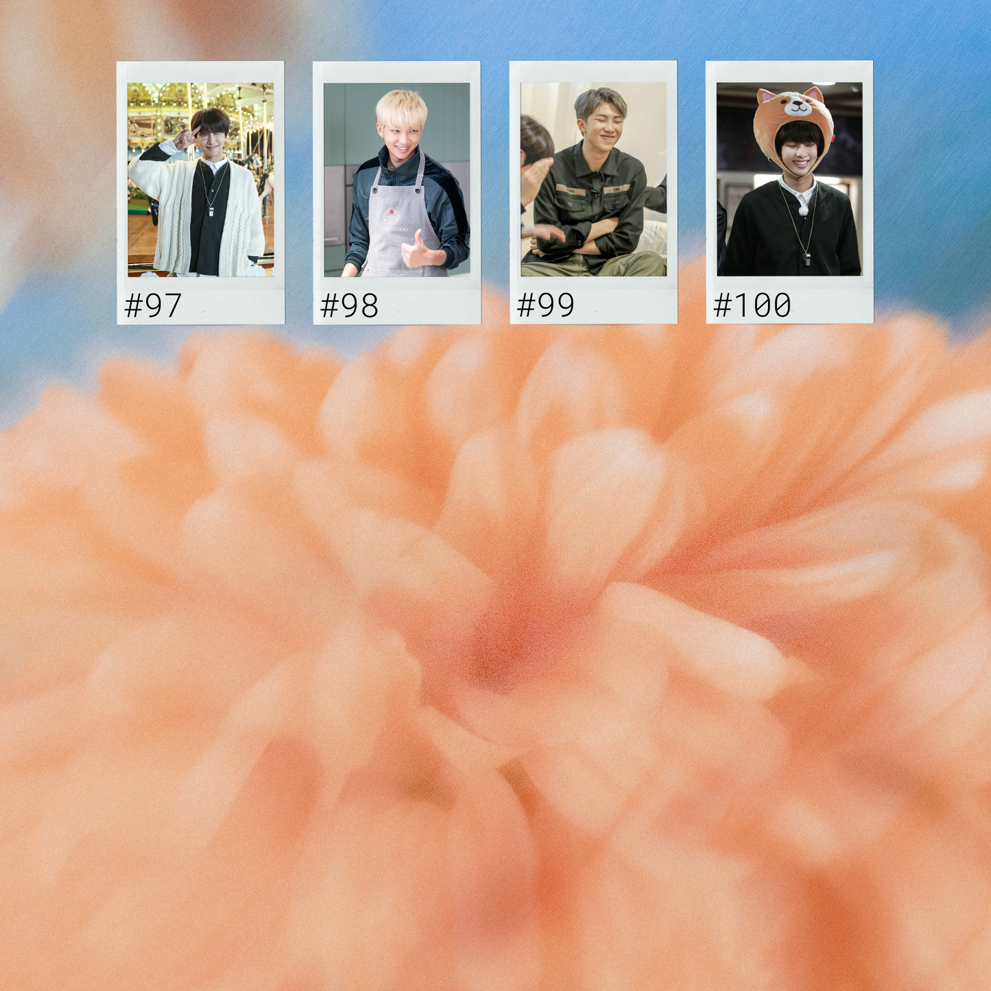 BTS RM Mini Instant Film Photo - PT 1 – Beautiful Little Pieces BTS RM Mini Instant Film Photo - PT 1 – Beautiful Little Pieces