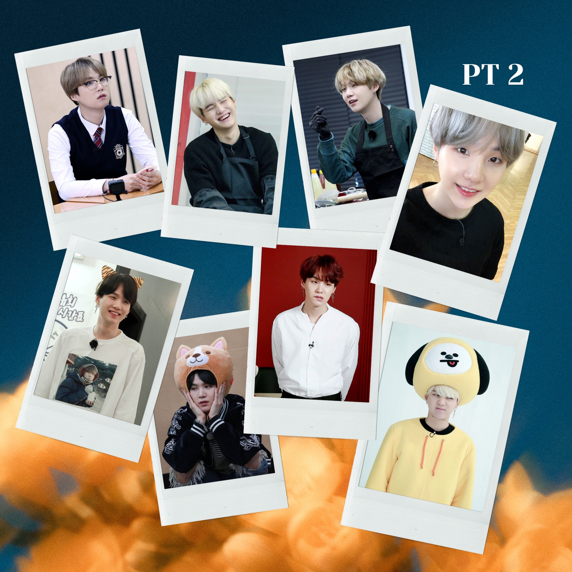 BTS Suga Mini Instant Film Photo - PT 2 – Beautiful Little Pieces BTS Suga Mini Instant Film Photo - PT 2 – Beautiful Little Pieces
