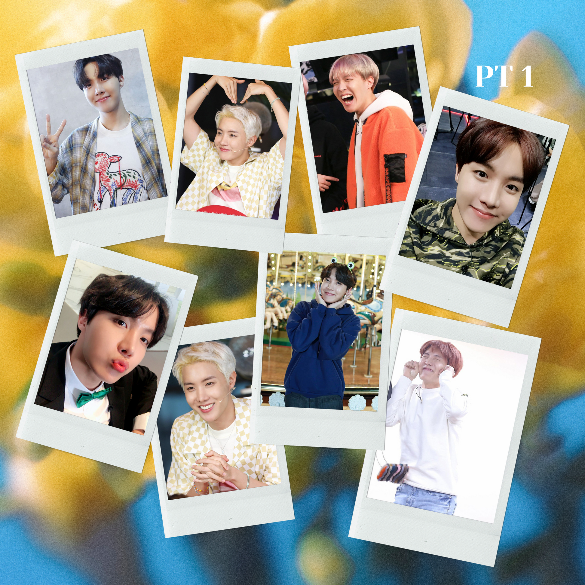 BTS J-Hope Mini Instant Film Photo - PT 1 – Beautiful Little Pieces BTS J-Hope Mini Instant Film Photo - PT 1 – Beautiful Little Pieces