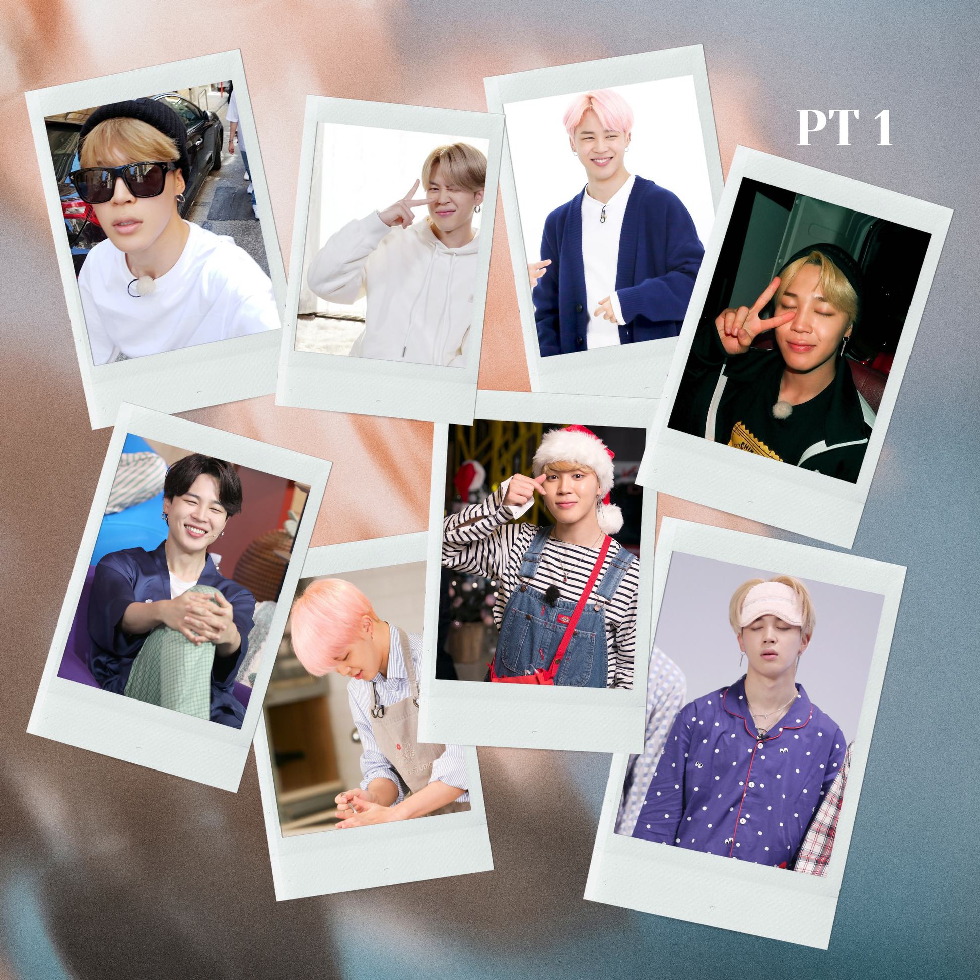 BTS Jimin Mini Instant Film Photo - PT 1 – Beautiful Little Pieces BTS Jimin Mini Instant Film Photo - PT 1 – Beautiful Little Pieces