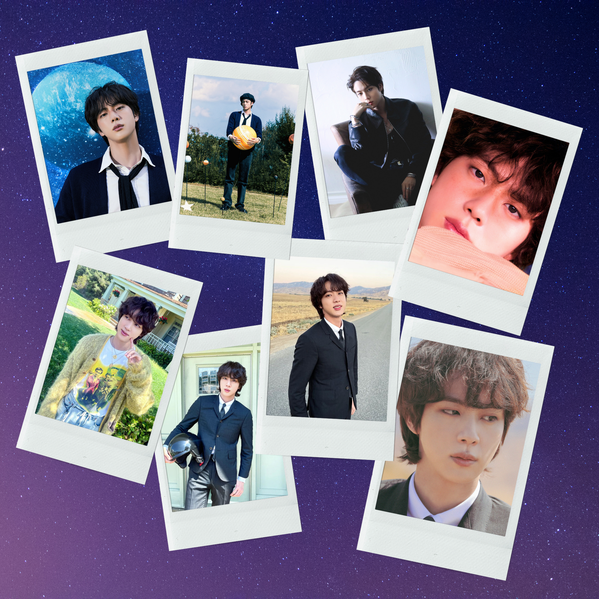 BTS Jin - The Astronaut Mini Instant Film Photo – Beautiful Little BTS Jin - The Astronaut Mini Instant Film Photo – Beautiful Little