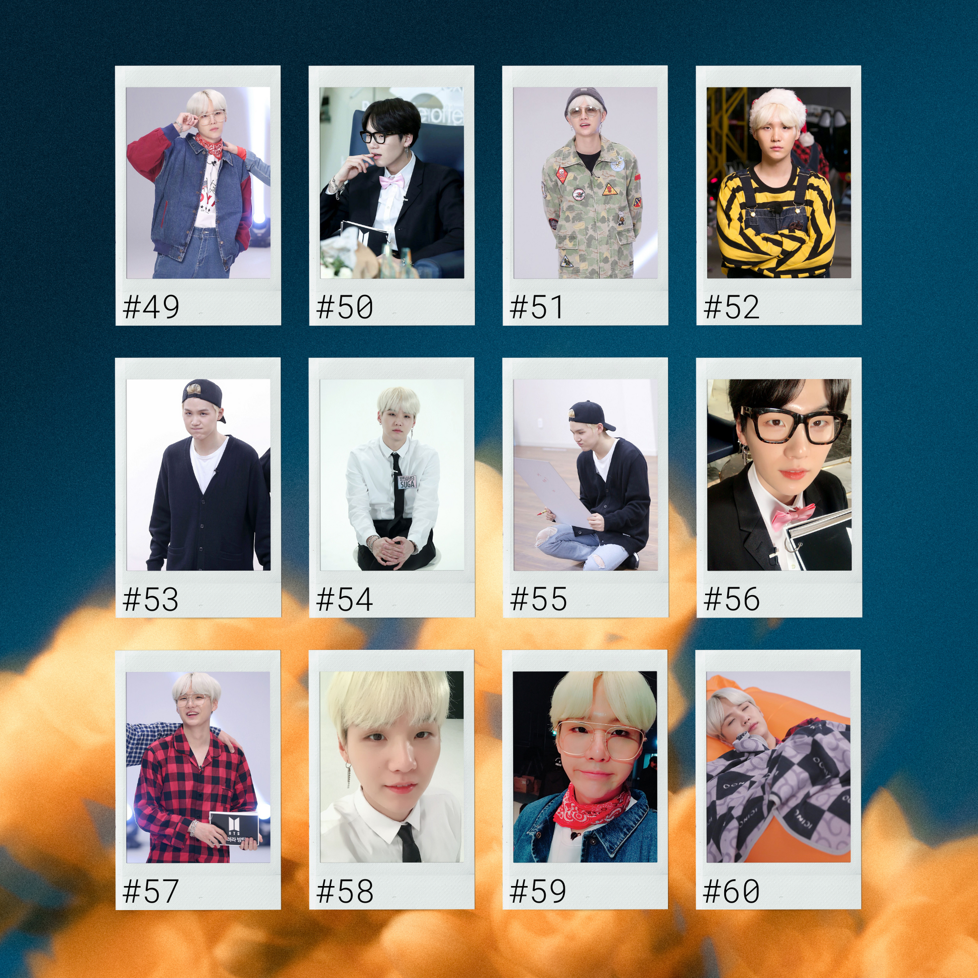 BTS Suga Mini Instant Film Photo - PT 1 – Beautiful Little Pieces BTS Suga Mini Instant Film Photo - PT 1 – Beautiful Little Pieces