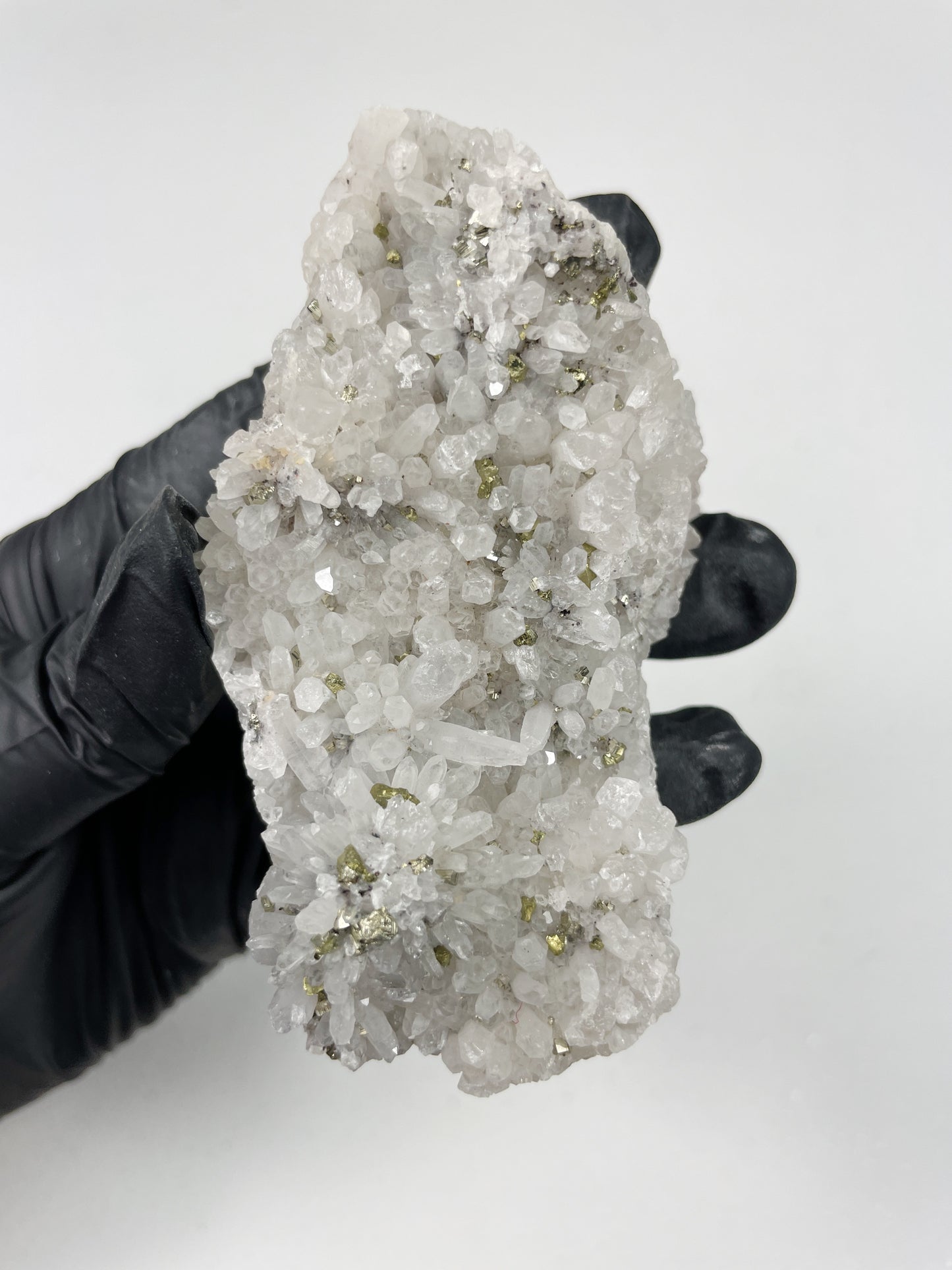 Crystals - Quartz Pyrite Clusters